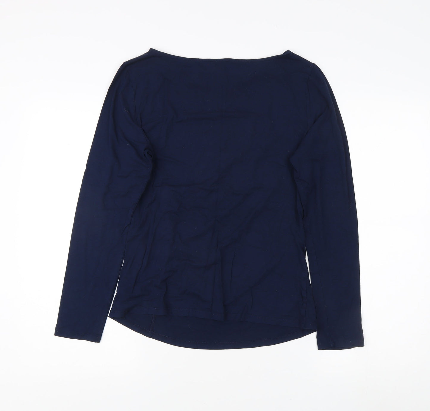 Phase Eight Women's Blue Boat Neck Top Size 12