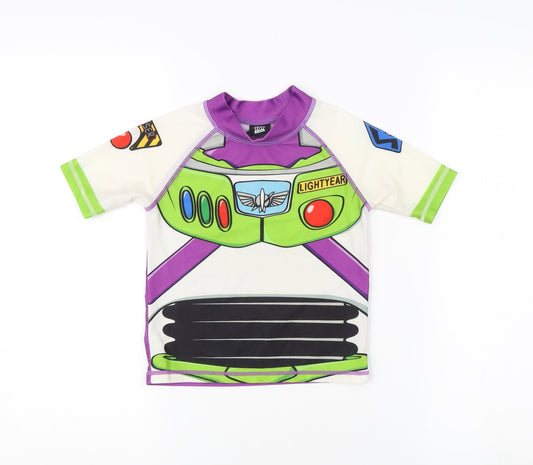 Disney Boys Toy Story Rash Guard 5-6 Years Buzz Lightyear