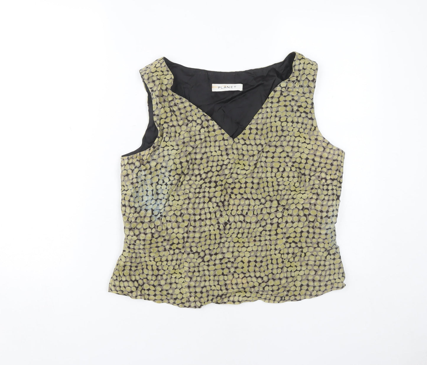 Planet Women's Multicoloured Polka Dot Blouse Size 14