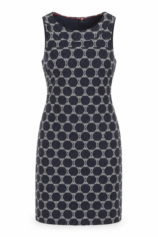 White Stuff Women's Geometric Sheath Dress Size 10