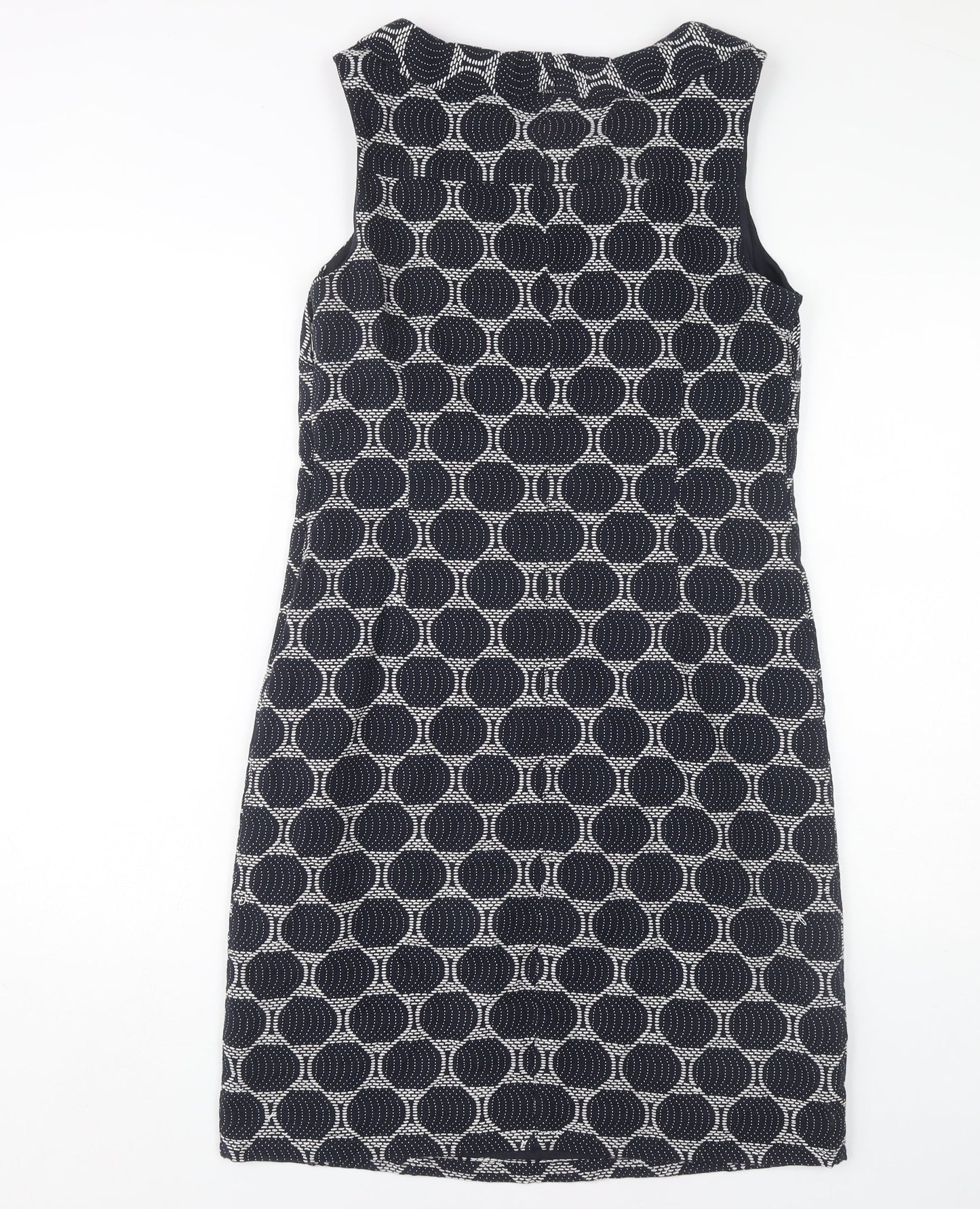 White Stuff Women's Geometric Sheath Dress Size 10