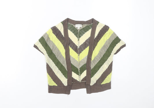 Phase Eight Women's Multicoloured Open Front Cardigan, Size 10