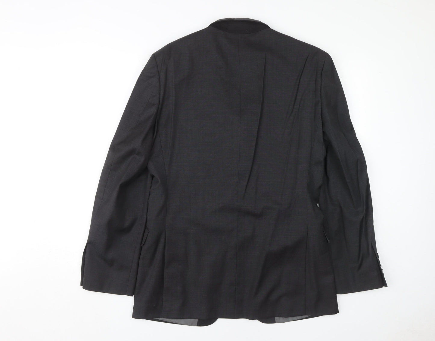 T.M. Lewin Men's Grey Blazer 38R Regular Fit