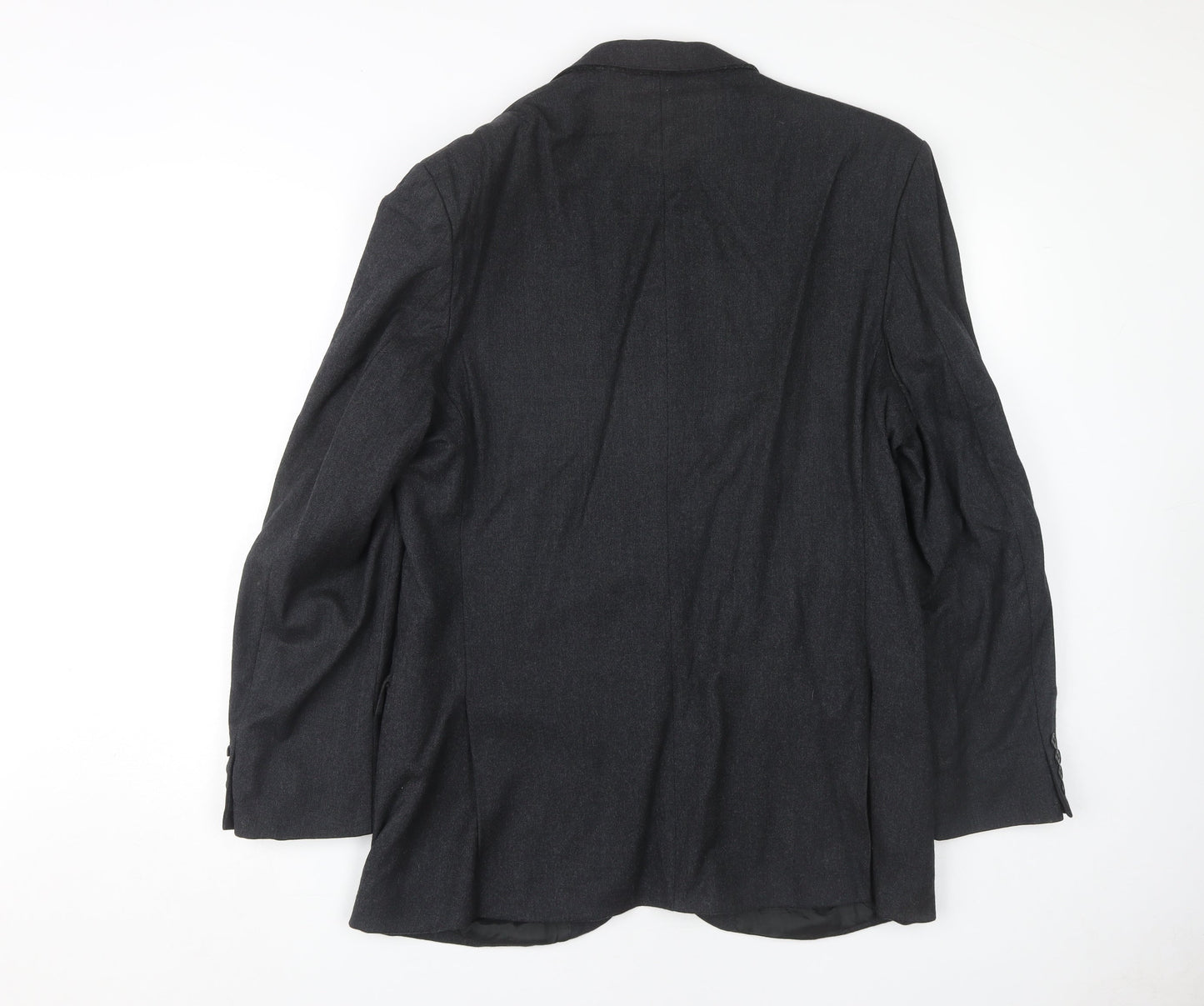 Centaur Men's Grey Regular Wool Blazer, Size 42R