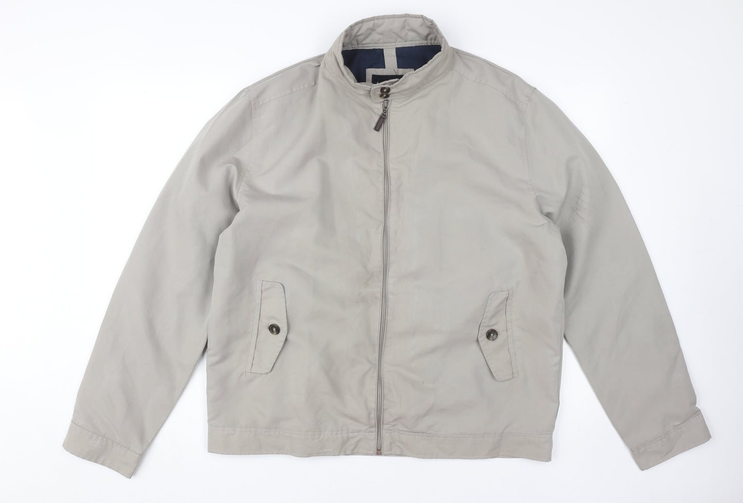 James Pringle Beige Men's L Basic Jacket Stand-Up Collar