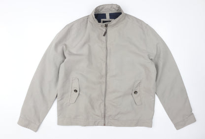 James Pringle Beige Men's L Basic Jacket Stand-Up Collar