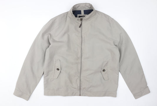 James Pringle Beige Men's L Basic Jacket Stand-Up Collar