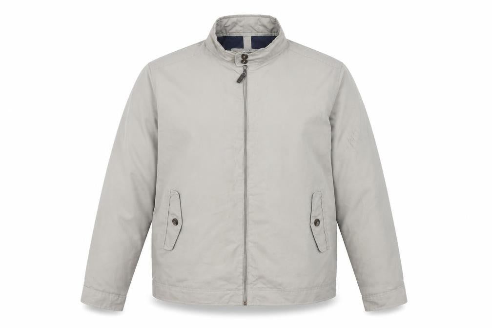 James Pringle Beige Men's L Basic Jacket Stand-Up Collar