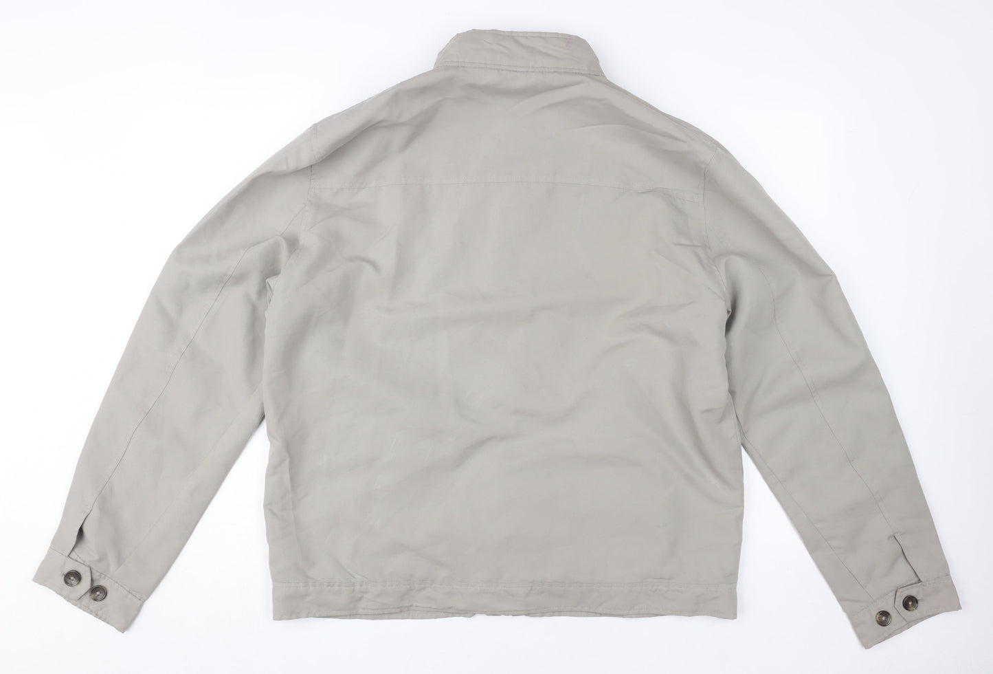 James Pringle Beige Men's L Basic Jacket Stand-Up Collar