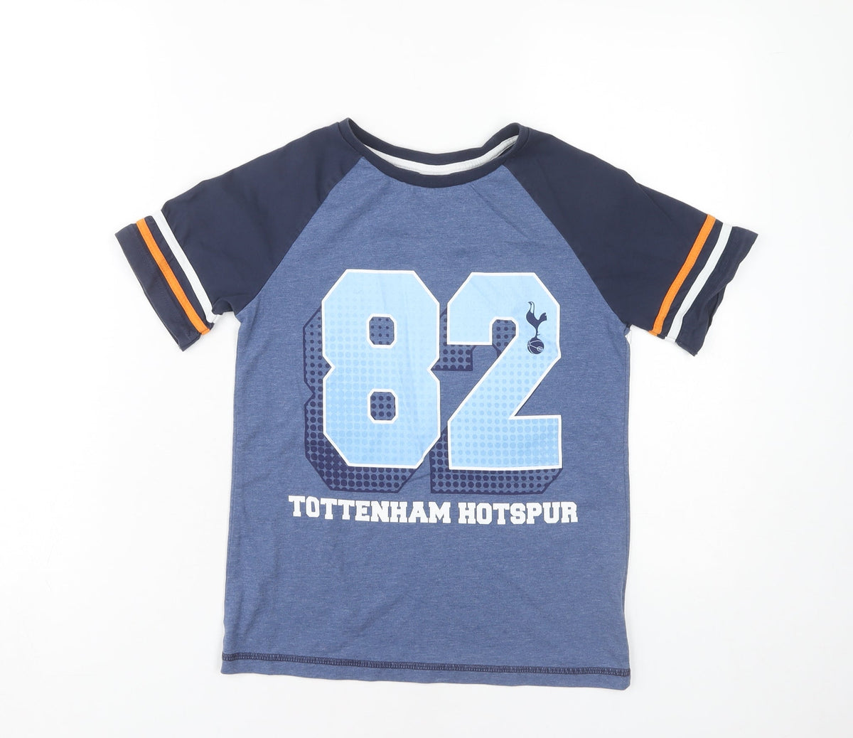 Tottenham Hotspur Boys Blue T-Shirt, 9-10 Years, Sports Logo