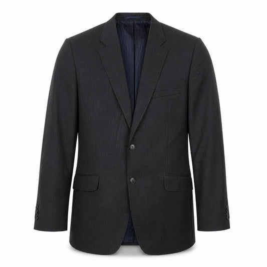 Daniel Hechter Men's Black Blazer Jacket Single-Breasted 40R