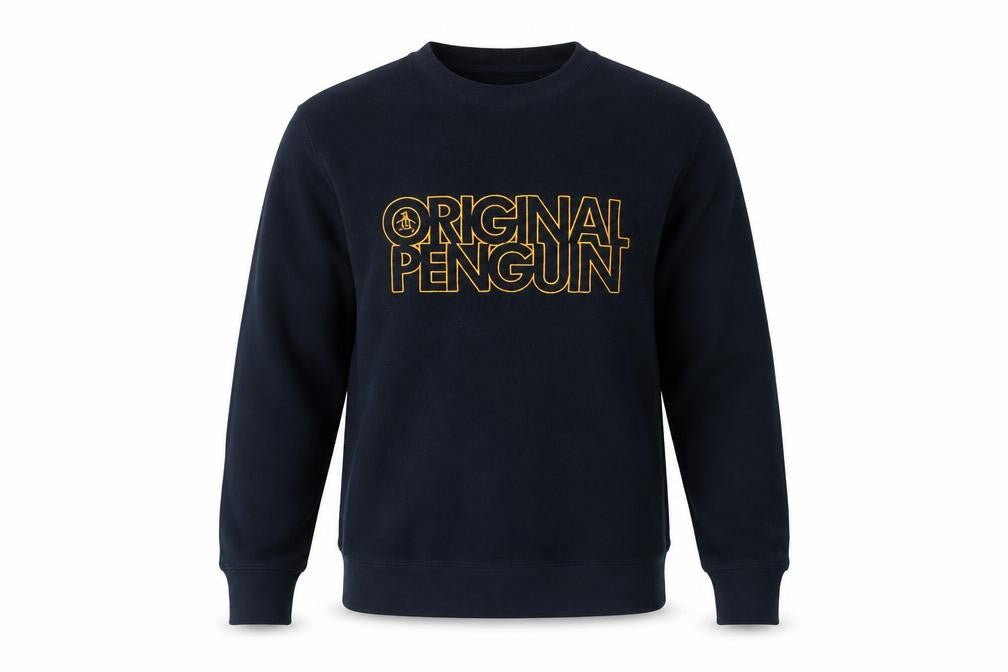 Original Penguin Men's Black Sweatshirt Size S