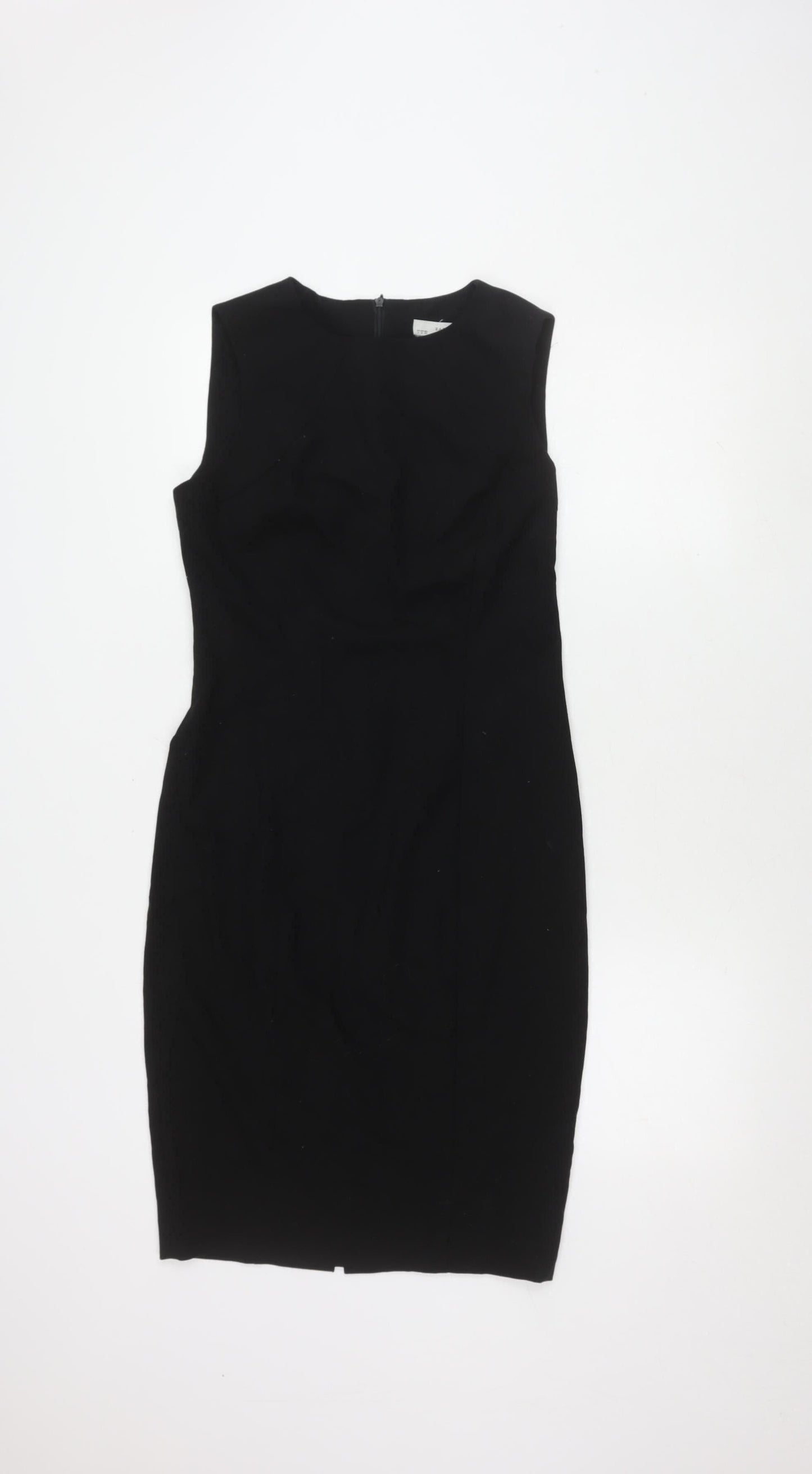 Zara Basic Women's Black Strapless Dress Size 12