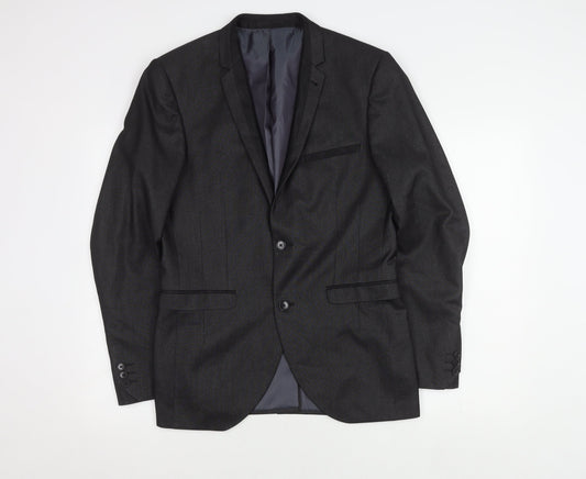 Next Black Men’s 38R Suit Jacket Formal Classic