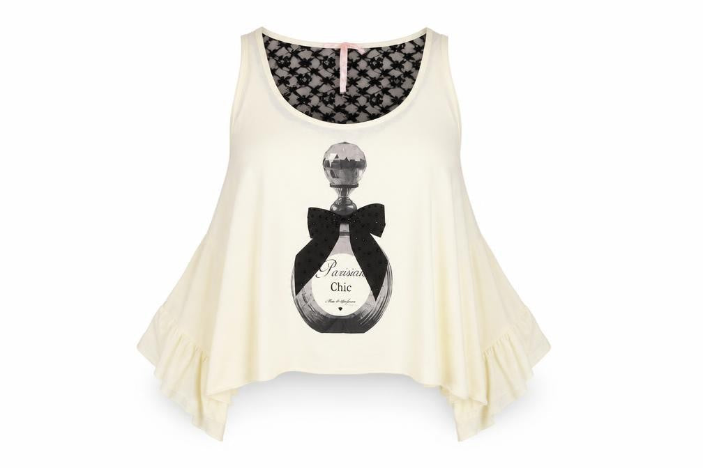 Next Women Ivory Cropped Bow Blouse