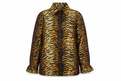 Marks & Spencer Women's Animal Print Button-Up, Size 12