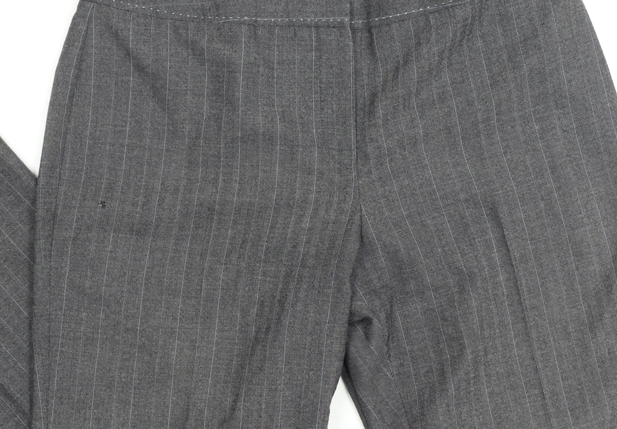 Next Women's Grey Striped Dress Pants Size 14