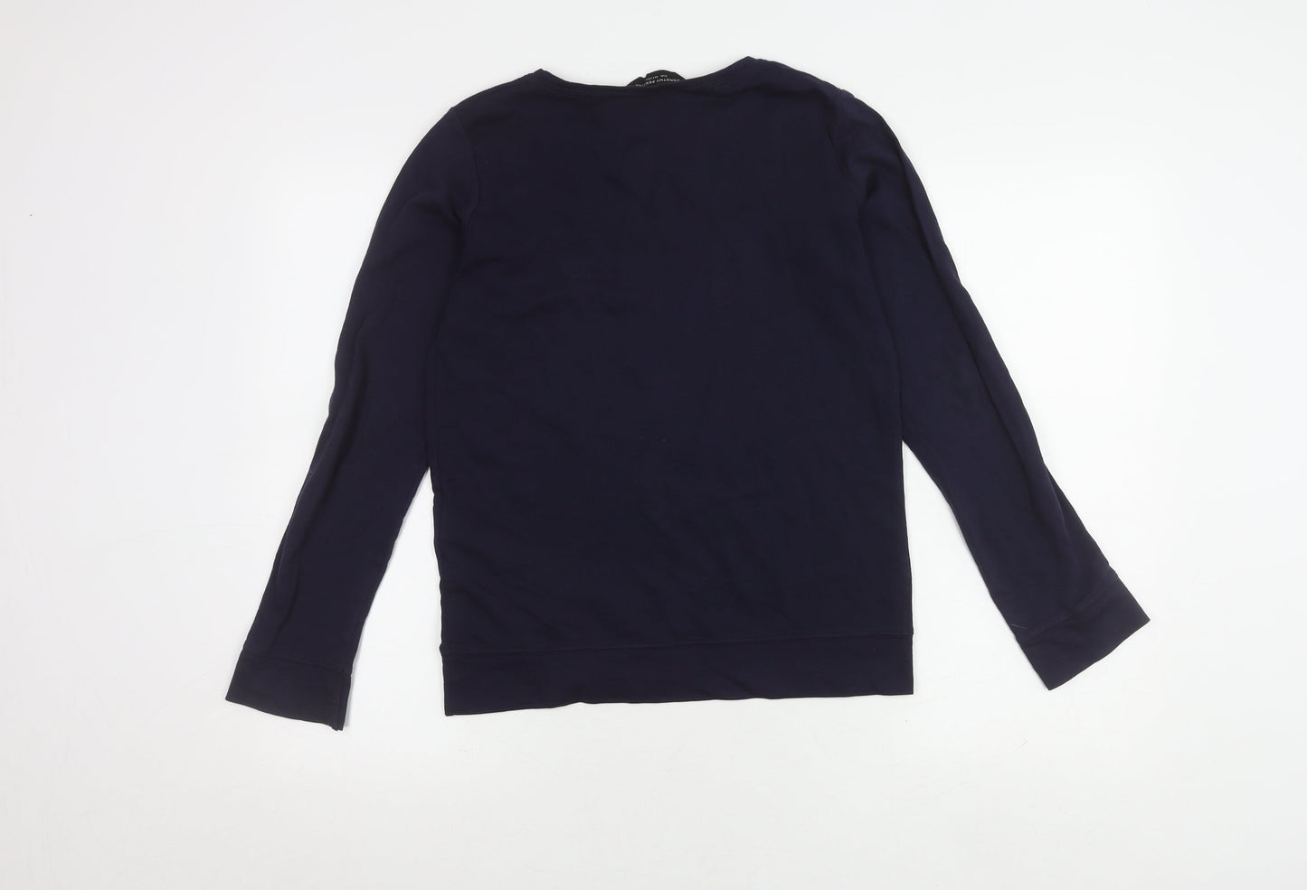 Dorothy Perkins Women's Blue Animal Print Top Size 6