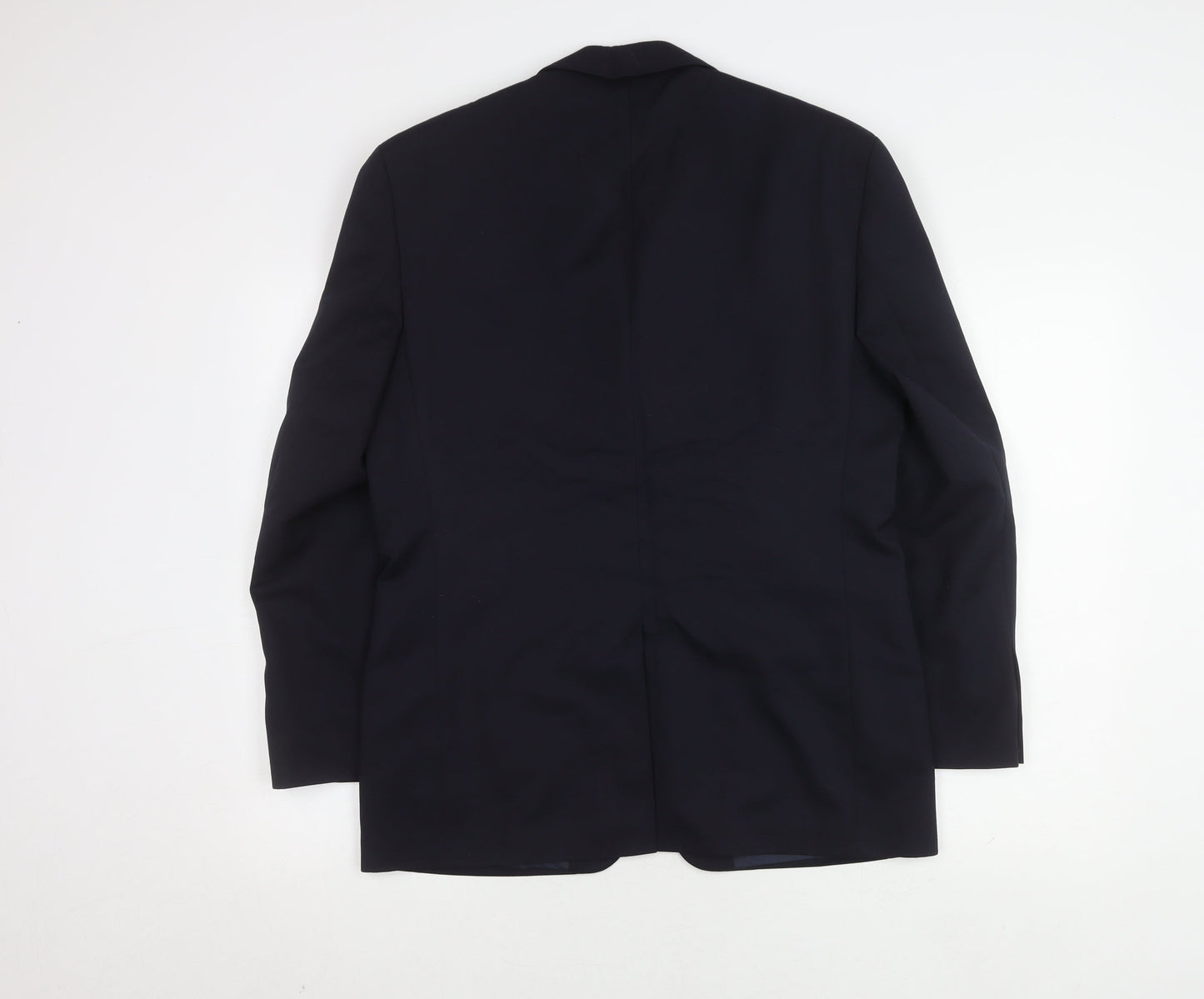Burton Mens Blue Wool Blazer 38S