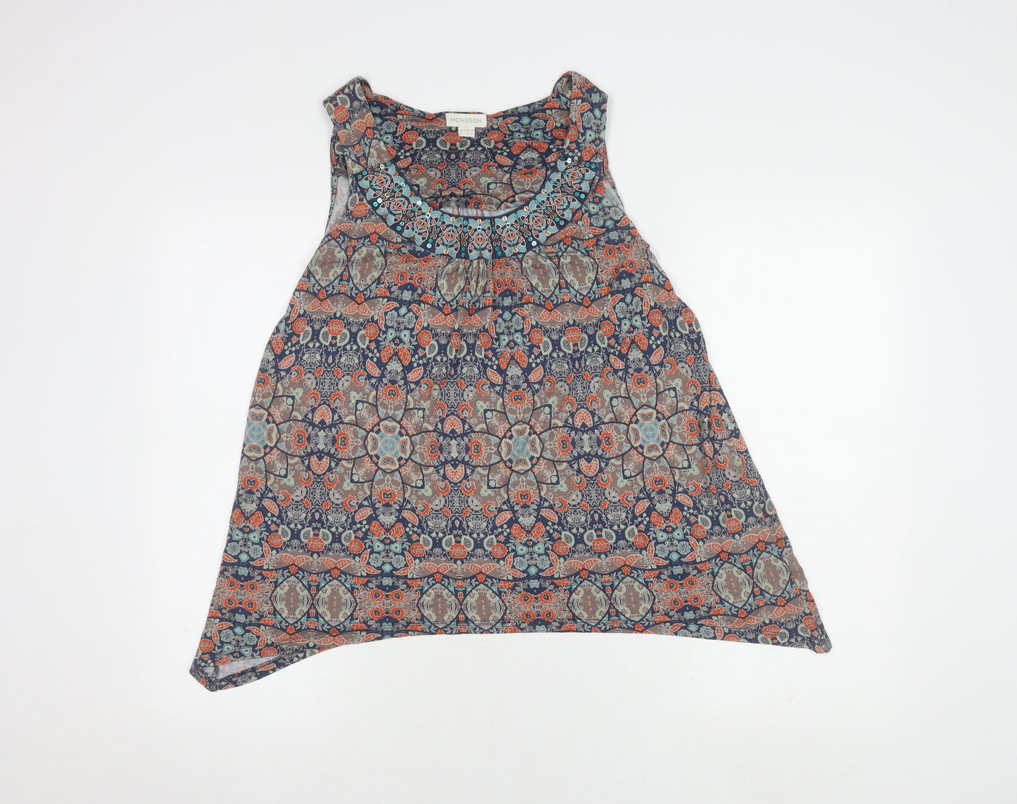 Monsoon Women’s Multicoloured Floral Tank Tunic