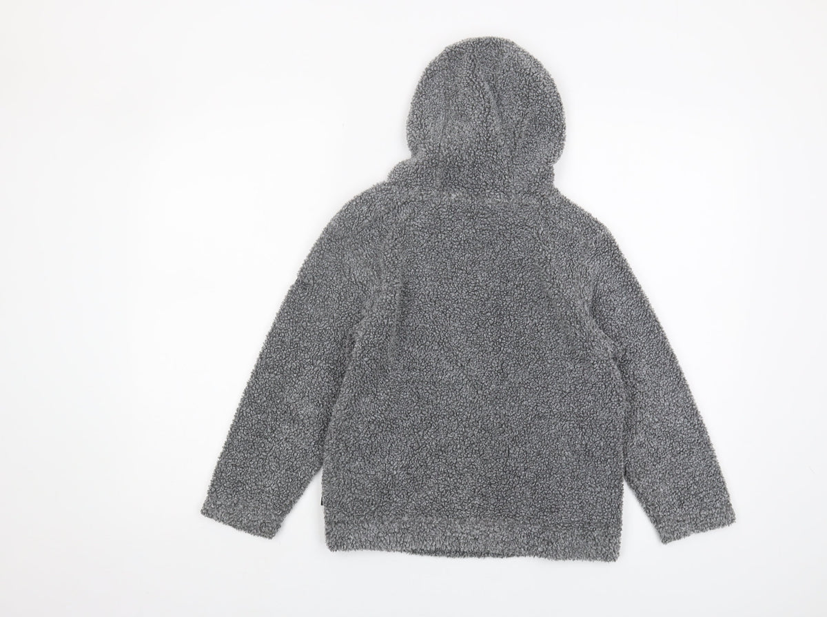 Regatta Boys Grey Pullover Hoodie Fleece 9-10 Years