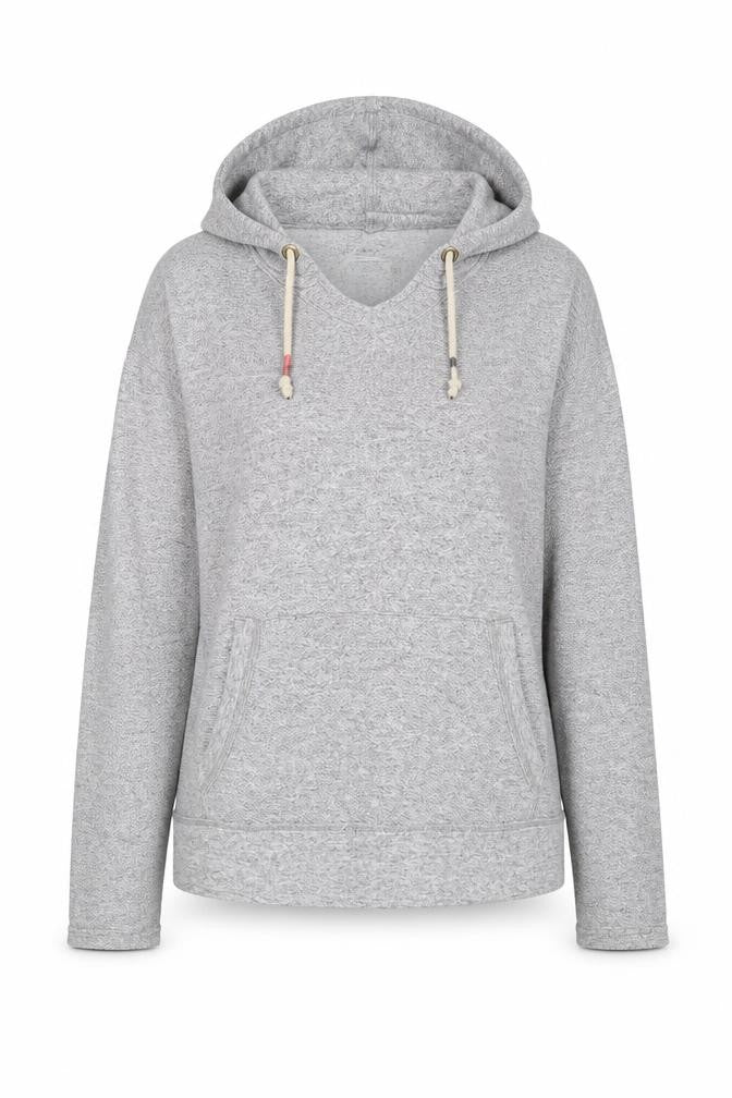 Fat Face Women’s Grey Hoodie Size 14 Pullover Casual