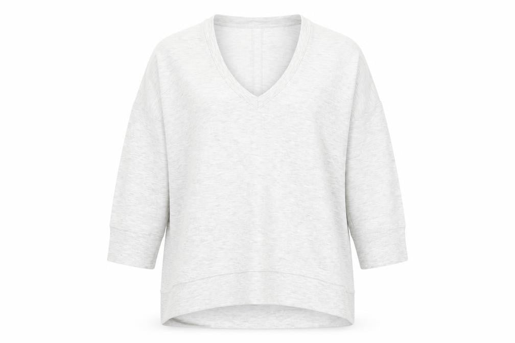 Jigsaw Women's White V-Neck Top XS