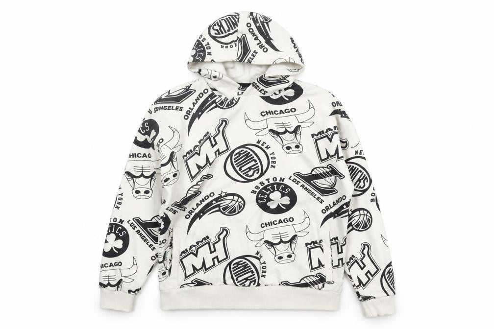 Marks & Spencer Boys White NBA Hoodie 11-12 Years