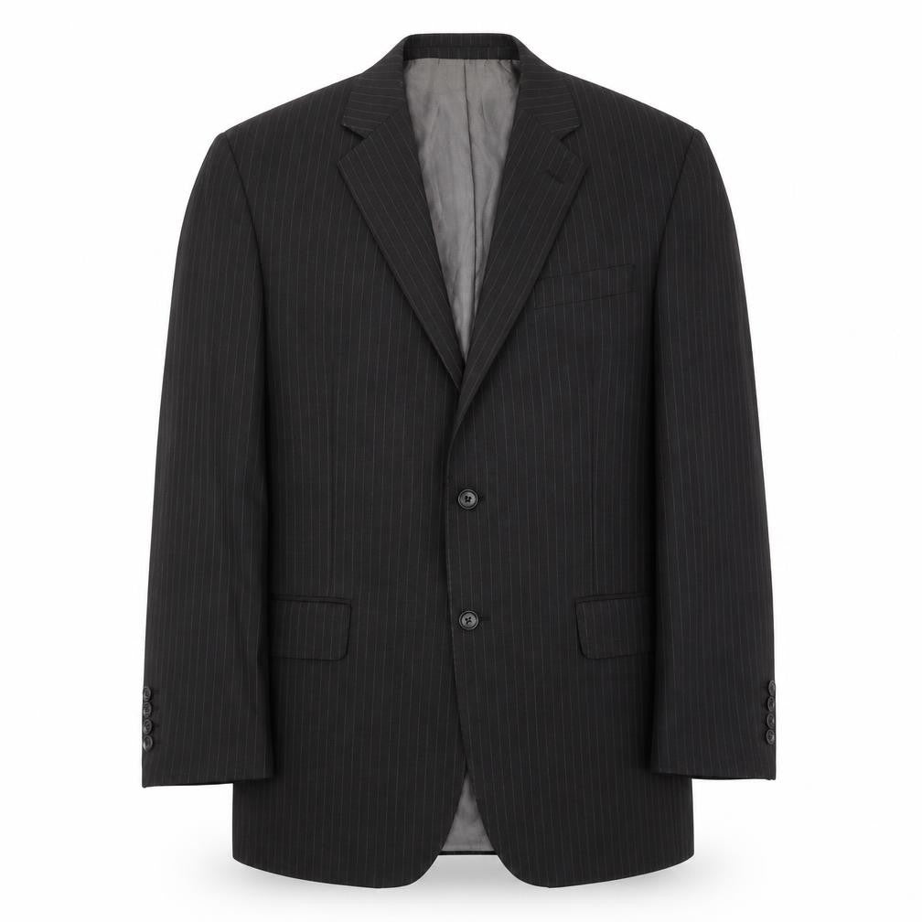 Austin Reed Men's Grey Striped Blazer 44R