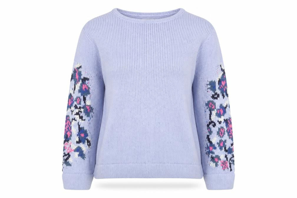 Cotton Traders Women's Blue Pullover Jumper Size 12