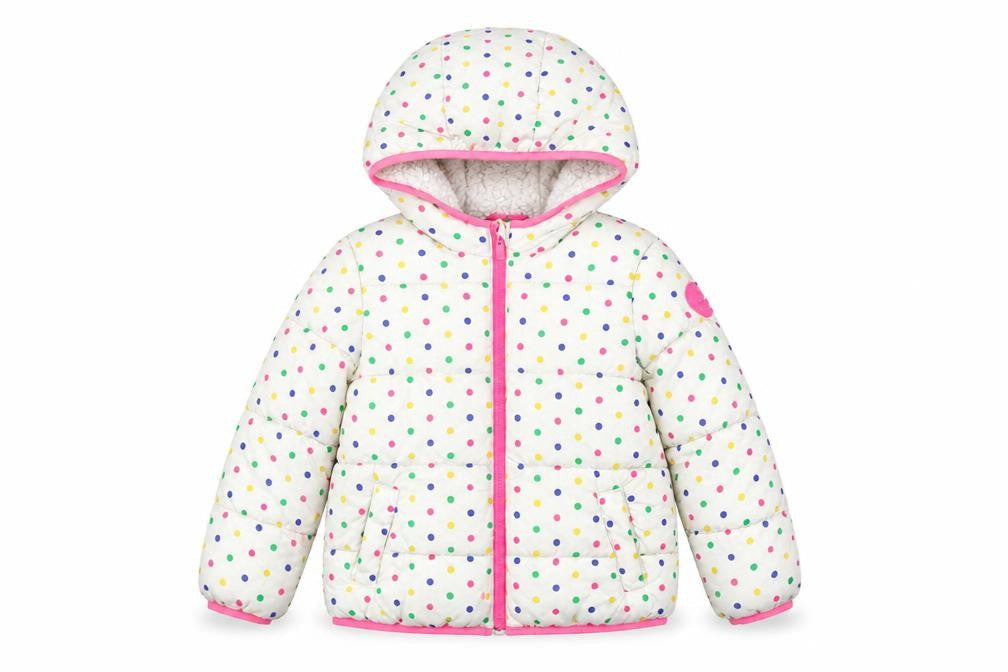 Gap Girls Multicoloured Hooded Puffer Jacket 5-6 Years