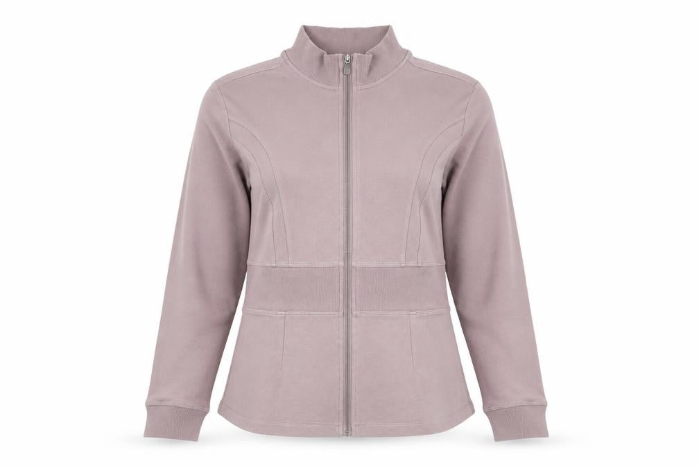 Wild South Women's Purple Full Zip Cotton Jacket Size 12