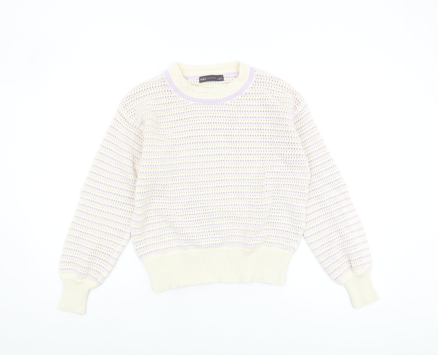 Marks and Spencer Women's Small Ivory Pullover