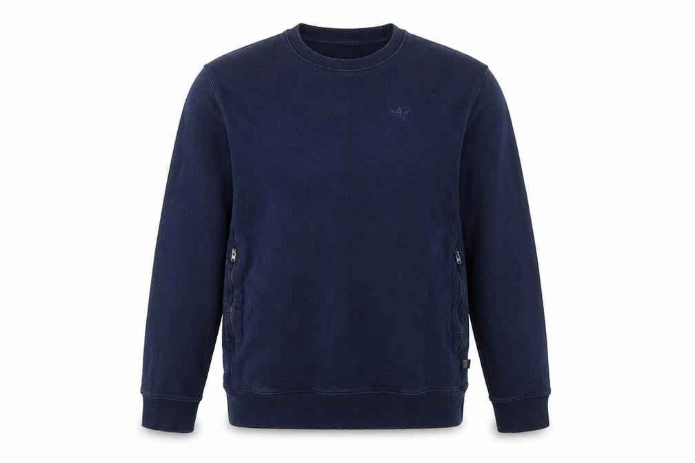 Adidas Blue Men's Sweatshirt Size S