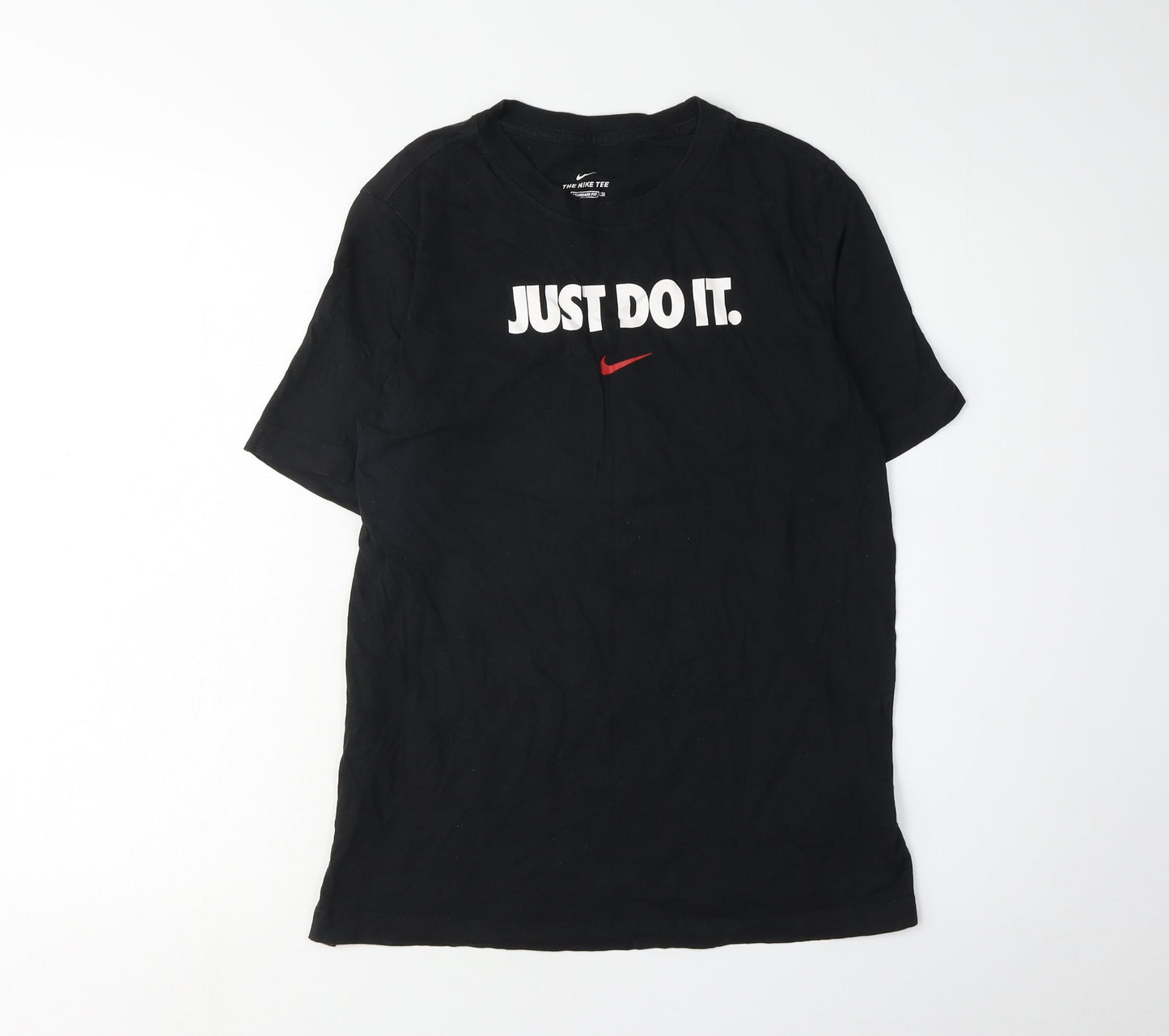 Nike Boys Black Graphic Print XL T-Shirt