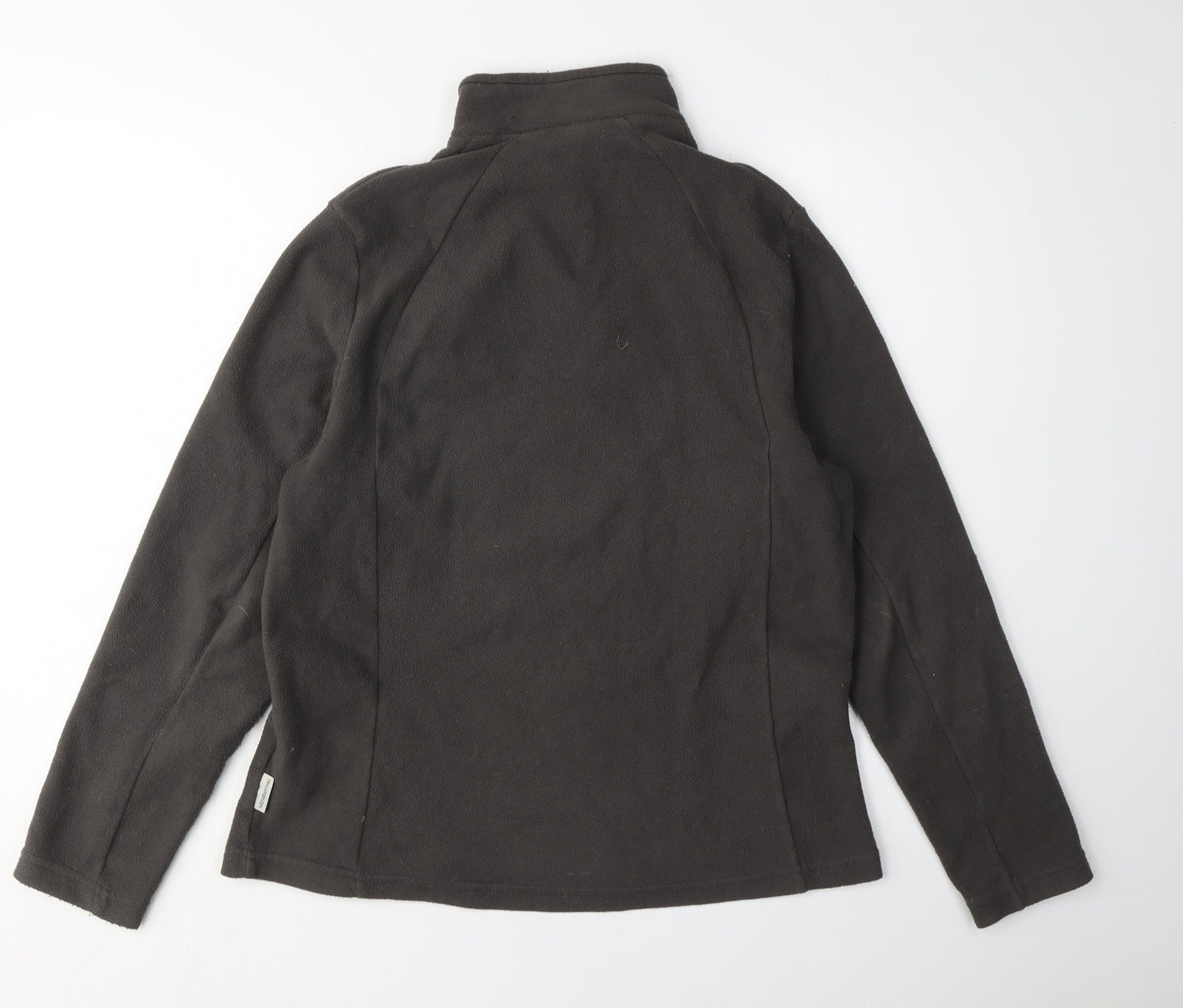 Quechua Women's Black Fleece Pullover Sweatshirt, Size 12