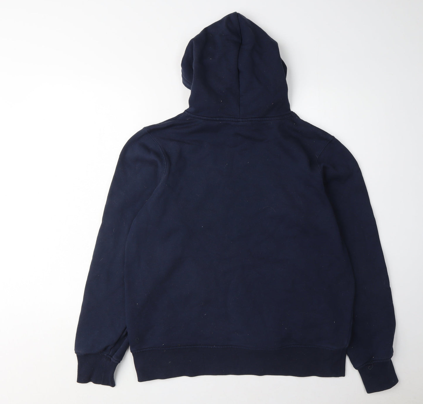 Canterbury Men's Blue Pullover Hoodie, Size M, Logo Accent