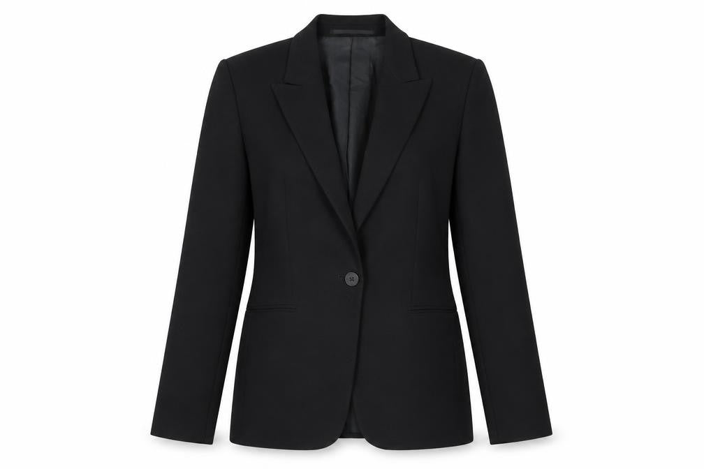 Per Una Women's Black Blazer Size 12 Business Chic