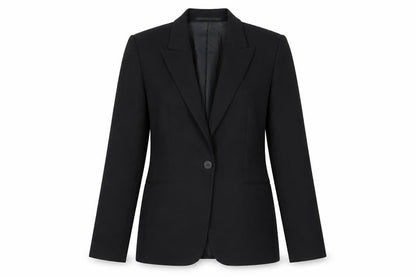 Per Una Women's Black Blazer Size 12 Business Chic