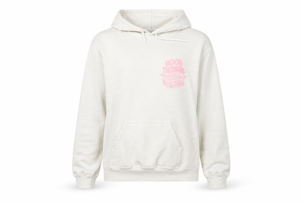 Girl Knows All Women's White XS Pullover Hoodie