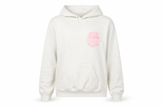 Girl Knows All Women's White XS Pullover Hoodie