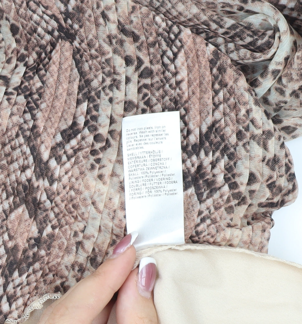River Island Women’s Multicolour Animal Print Dress