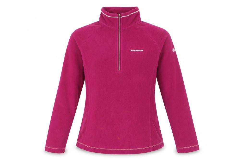 Craghoppers Women's Pink Fleece Pullover Size 10