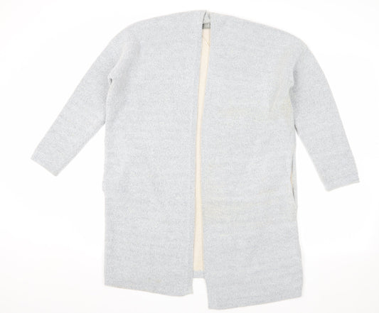 Oasis Grey Women’s XS Open Front Cardigan Long Sleeve