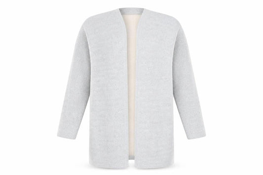 Oasis Grey Women’s XS Open Front Cardigan Long Sleeve