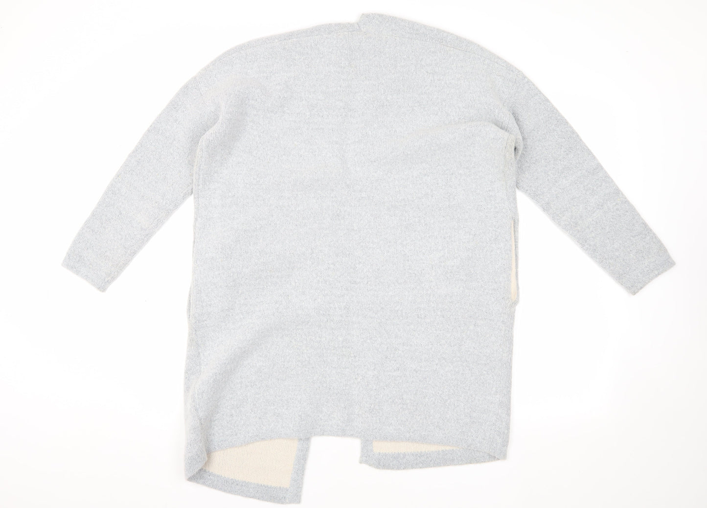 Oasis Grey Women’s XS Open Front Cardigan Long Sleeve