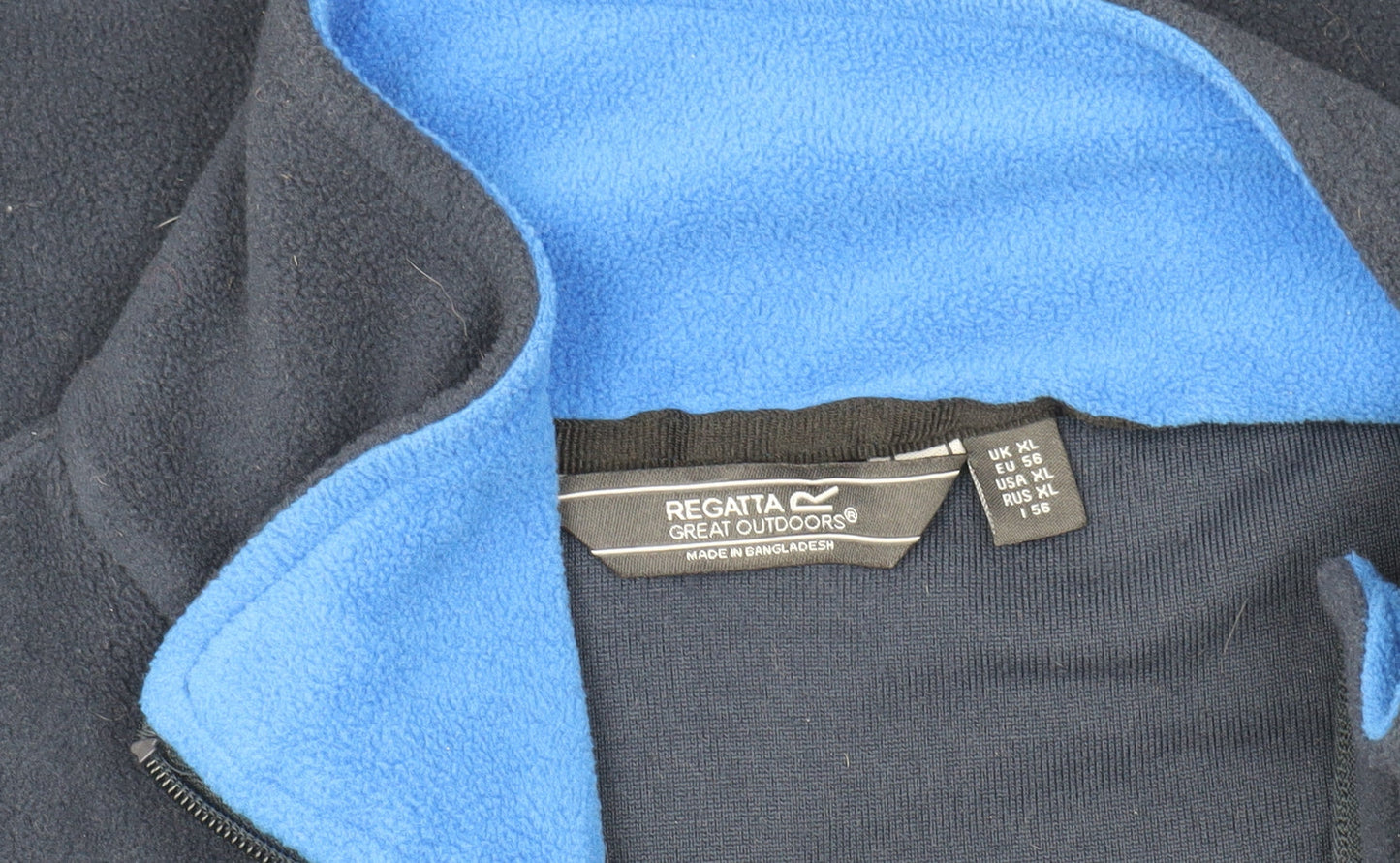 Regatta Men's XL Blue Fleece Outdoor Jacket