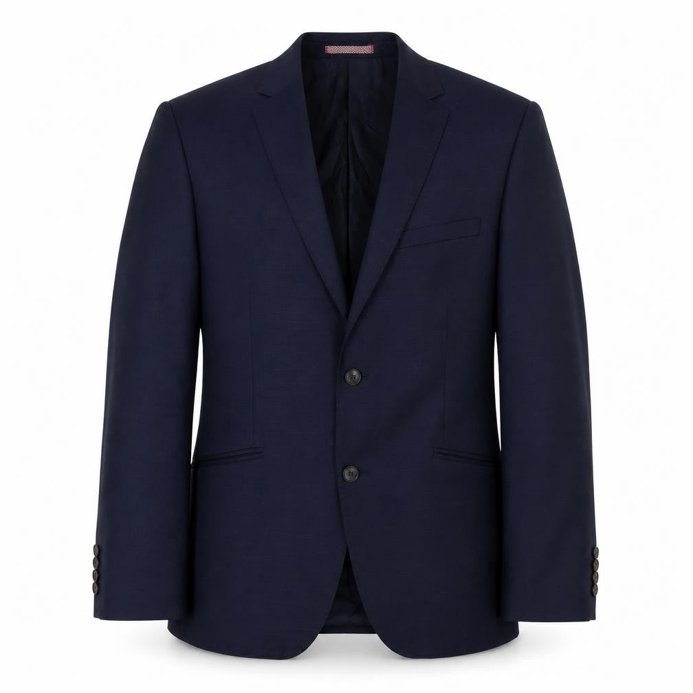 Marks & Spencer Men's Blue Wool Blazer 40R, Formal