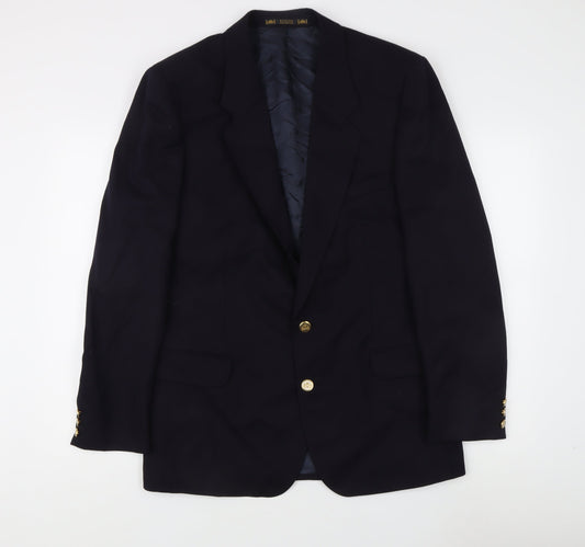Burton Men's Blue Blazer Size 40 Long Jacket
