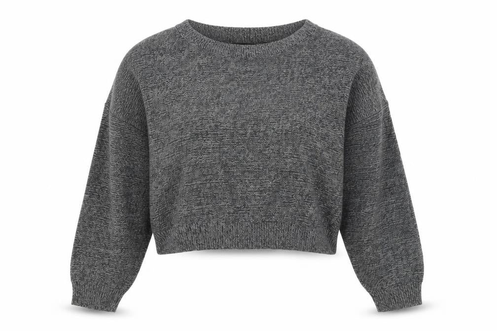 Brave Soul Women’s Grey Pullover Jumper M